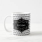 Mug Papier peint noir | Modifier le nom | Modifier la  (Gauche)