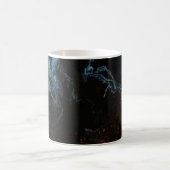 Mug Papier peint rouge et bleu (Centre)