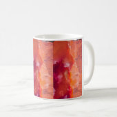 Mug Papier peint rouge-orange Waves (Devant droit)
