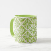 Mug Papier peint vintage (Devant gauche)
