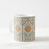 Mug Papier peint zen floral japonais de style chinoise (Devant gauche)