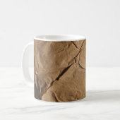 Mug Papier Recyclé : Texture écologique. (Devant gauche)