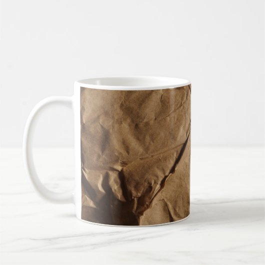 Mug Papier Recyclé : Texture écologique. (Gauche)