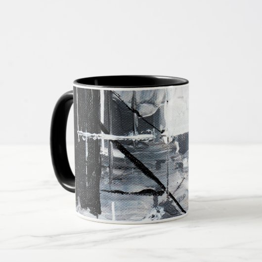 Mug Papiers Cadeaux Abstraits 10 (Devant gauche)