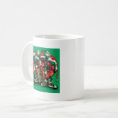 Mug Papiers de Noël (Devant gauche)