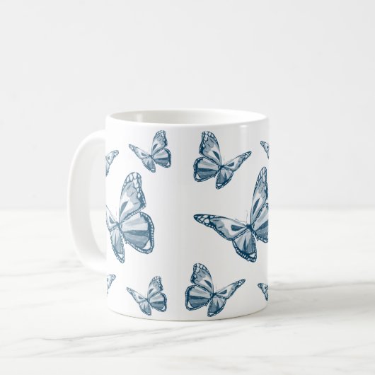 Mug Papillon (Devant gauche)