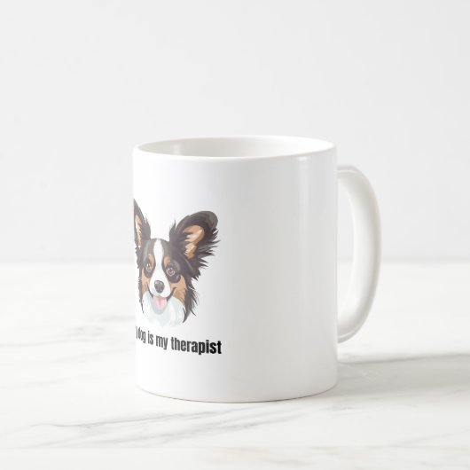 Mug Papillon (Devant droit)