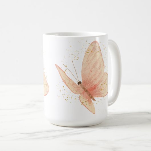 Mug Papillon (Devant droit)