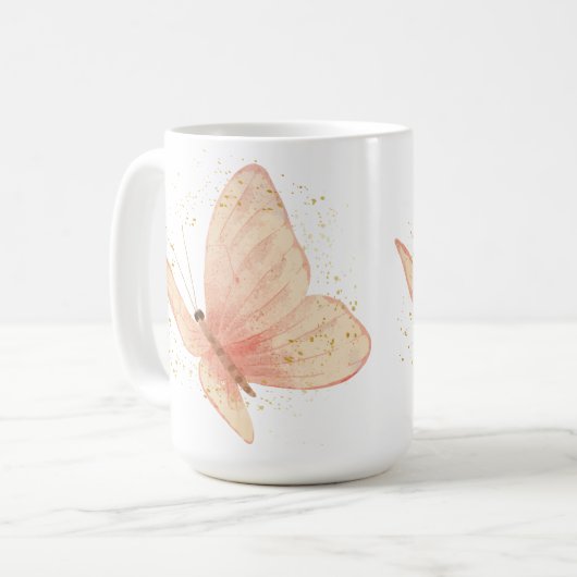 Mug Papillon (Devant gauche)