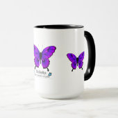 Mug Papillon (Devant droit)