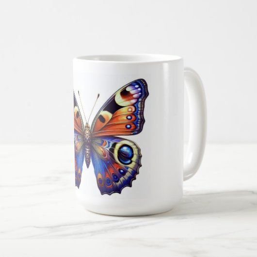 Mug papillon (Devant droit)