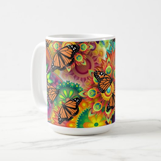 Mug Papillon (Devant gauche)