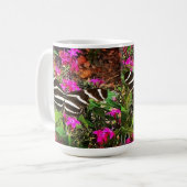Mug Papillon à aile longue Zebra (Devant gauche)