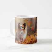 Mug Papillon à l'automne Feuilles automne Inspiration (Devant gauche)