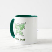 Mug Papillon à menthe (Devant gauche)