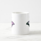 Mug Papillon à queue noire non binaire (Centre)
