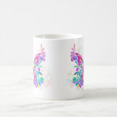Mug Papillon abstrait coloré (Centre)
