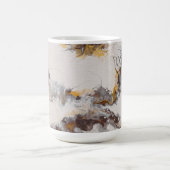 Mug Papillon - acryl abstrait (Centre)