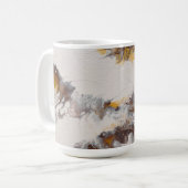 Mug Papillon - acryl abstrait (Devant gauche)