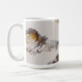 Mug Papillon - acryl abstrait (Gauche)