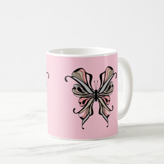 Mug Papillon ajouré (Devant droit)