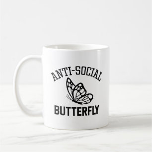 Mug Papillon anti-social