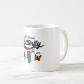 Mug Papillon antisocial (Devant droit)