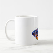 Mug Papillon aquarelle coloré (Gauche)