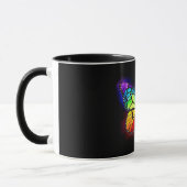 Mug Papillon arc-en-ciel (Gauche)