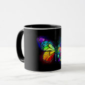Mug Papillon arc-en-ciel (Devant gauche)