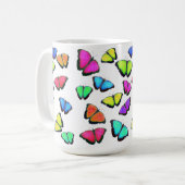 Mug Papillon arc-en-ciel (Devant gauche)