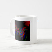 Mug papillon arc-en-ciel (Devant gauche)