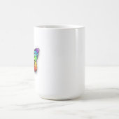 Mug Papillon arc-en-ciel monarque (Centre)