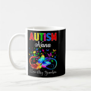 Mug Papillon Au Nana Amour Petit-fils Suprt Autiste