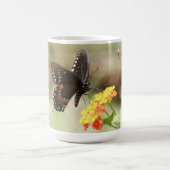 Mug Papillon au verset Psaume 23:3 (Centre)