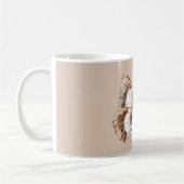 Mug Papillon blanc crème (Gauche)