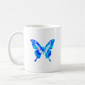 Mug Papillon Bleu (Gauche)