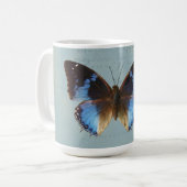 Mug Papillon bleu (Devant gauche)