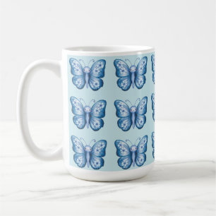 Mug Papillon bleu