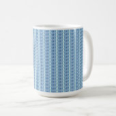 Mug Papillon bleu (Devant droit)