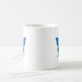 Mug Papillon Bleu (Centre)