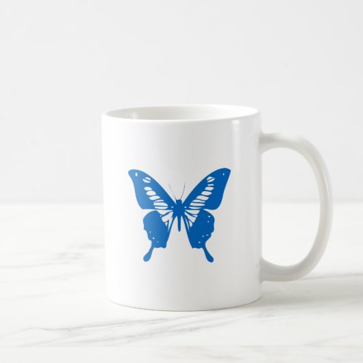 Mug Papillon Bleu (Droite)