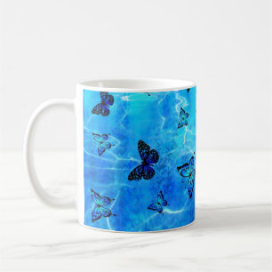 Mug Papillon bleu