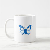 Mug Papillon Bleu (Gauche)