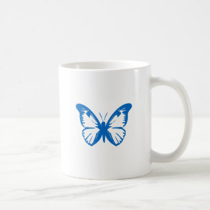 Mug Papillon Bleu