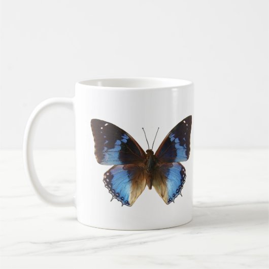 Mug Papillon Bleu (Gauche)