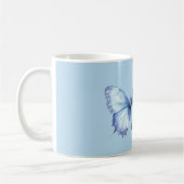 Mug Papillon Bleu (Gauche)