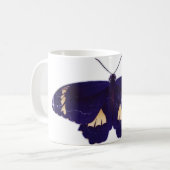 Mug Papillon bleu Art 2 (Devant gauche)
