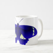Mug Papillon bleu Art 3 (Devant droit)
