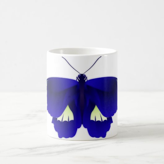 Mug Papillon bleu Art 3 (Centre)
